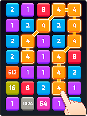 Merge Puzzle: Number Games