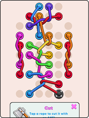 Twisted Ropes: Untangle 3D