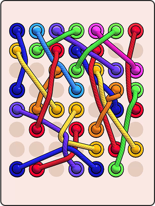 Twisted Ropes: Untangle 3D