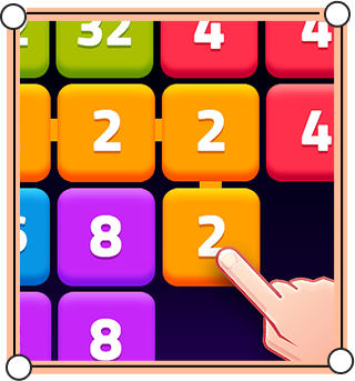Merge Puzzle: Number Games